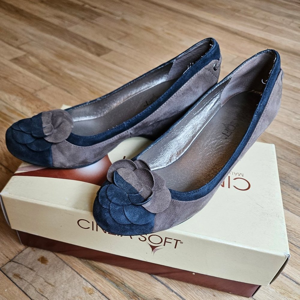Cinzia Soft pumps, suede, size 40(EU)/9.5(US)